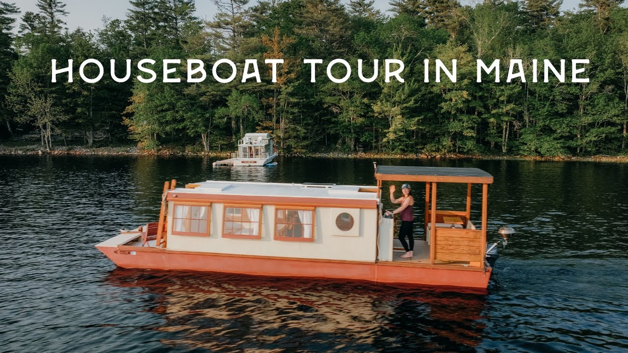 Off-Grid Houseboat Tour | Tiny Home on the Water