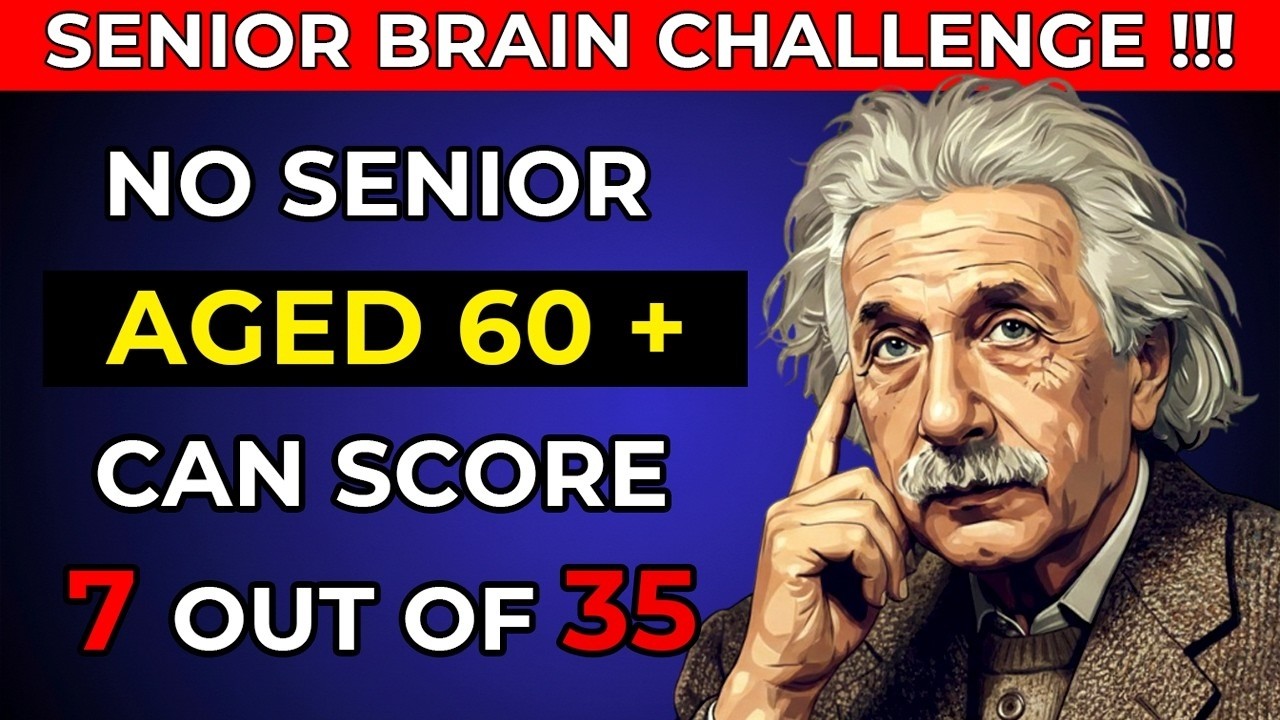 Only Seniors With IQ 170+ Can Get 3 Out of 30 | Hardest General Knowledge Challenge