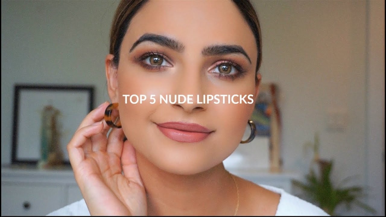 TOP NUDE LIPSTICKS FOR OLIVE SKINTONE| Preet Aujla