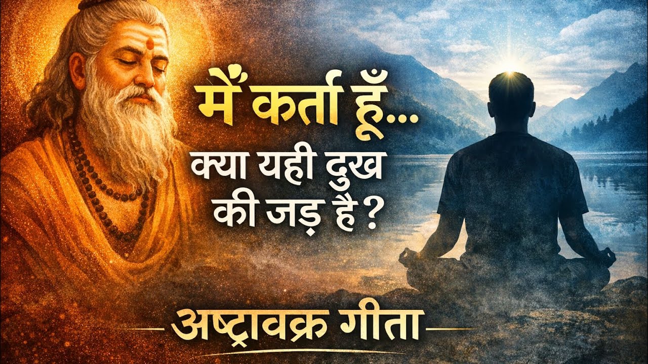 मैं कर्ता हूँ… क्या यही दुख की जड़ है? | अष्टावक्र गीता का अमृत ज्ञान |