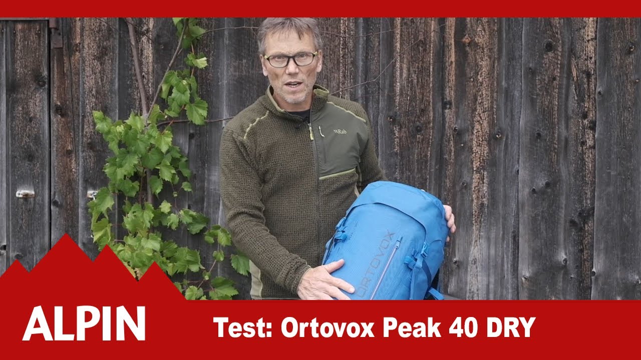 Test 2021: Ortovox Peak 40 Dry - plecak Touren | ALPIN - Das Bergmagazin