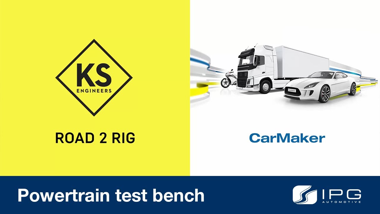 Perfect interplay of real testing and simulation: CarMaker on a KS Engineers powertrain test bench
