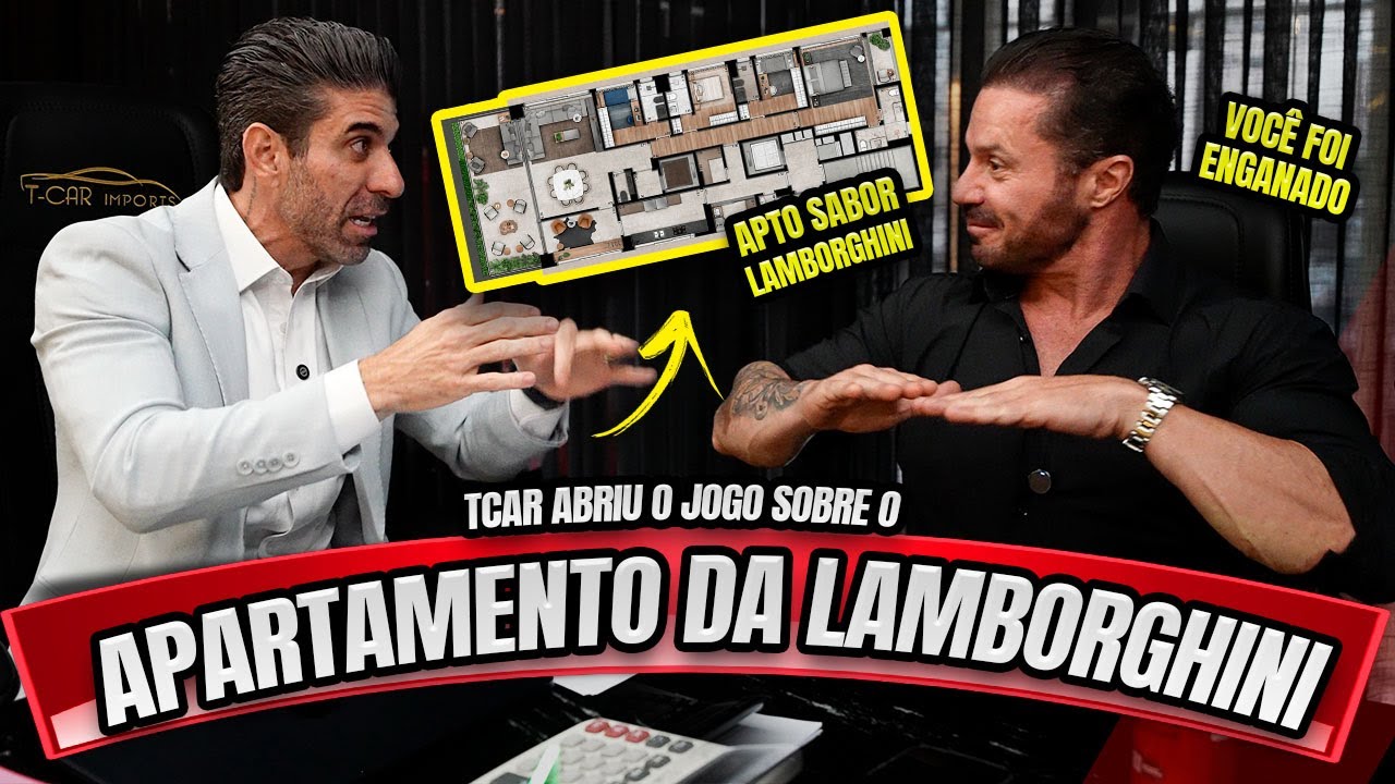 AVALIAMOS O APARTAMENTO DA LAMBORGHINI DO TCAR - SABOR LAMBORGHINI ! ELE FOI ENGANADO ?