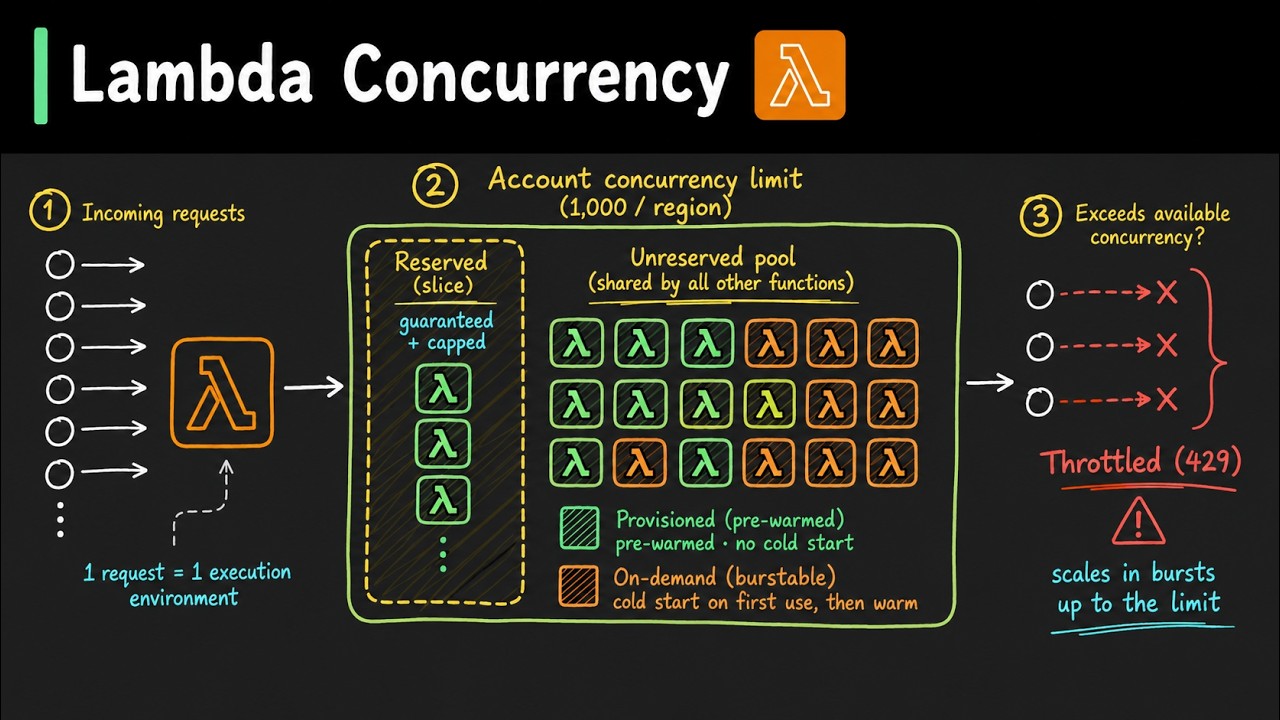 AWS Lambda Concurrency: полное ментальное представление