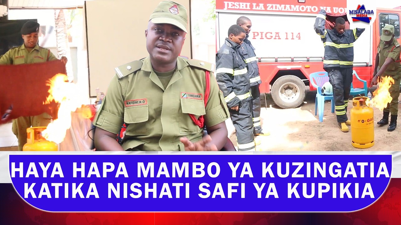 HAYA HAPA MAMBO YA KUZINGATIA KATIKA NISHATI SAFI YA KUPIKIA ILI KUENDELEA KUWA SALAMA