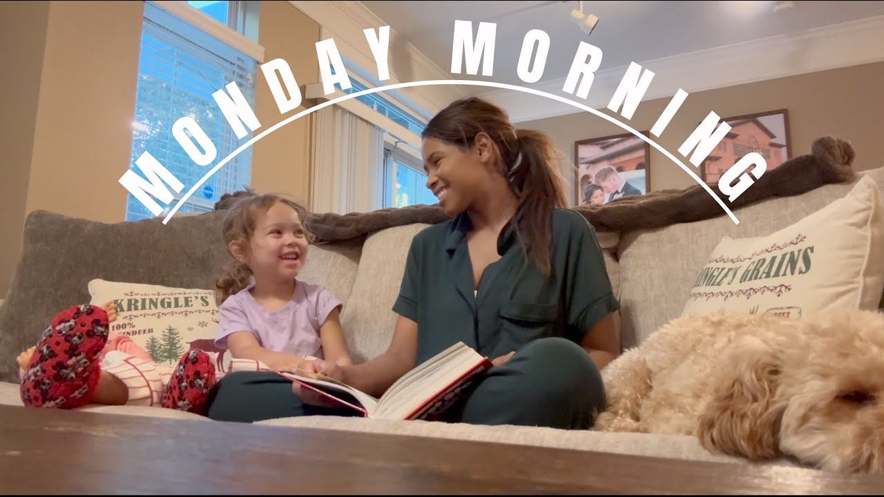 Slow Monday Morning With My Little Ones🌿