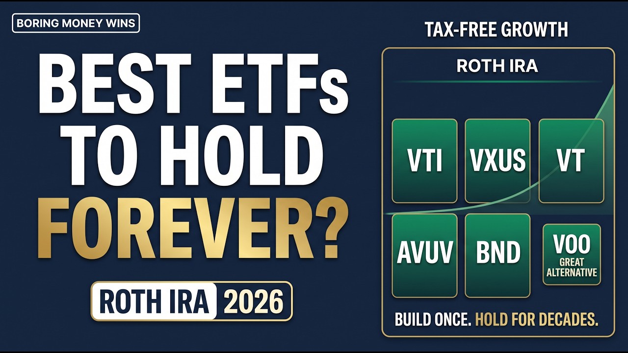 Best ETFs to Hold Forever in a Roth IRA in 2026