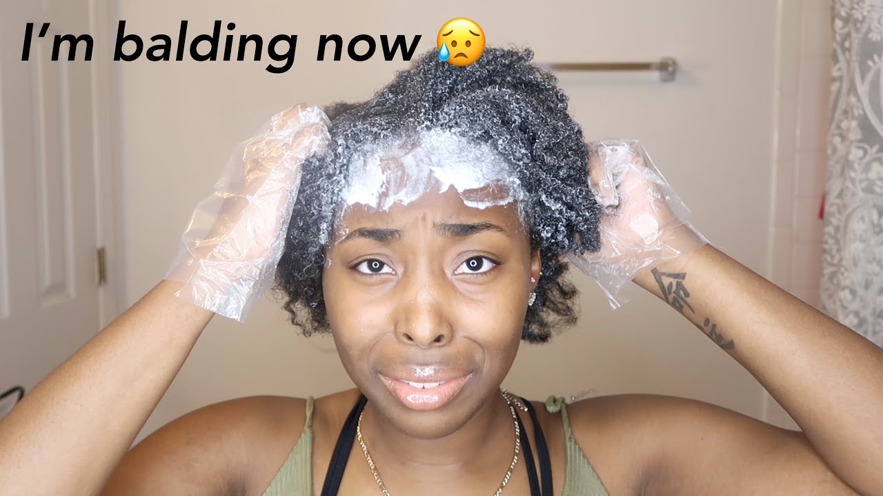 I permed my hair @2am | I’m balding
