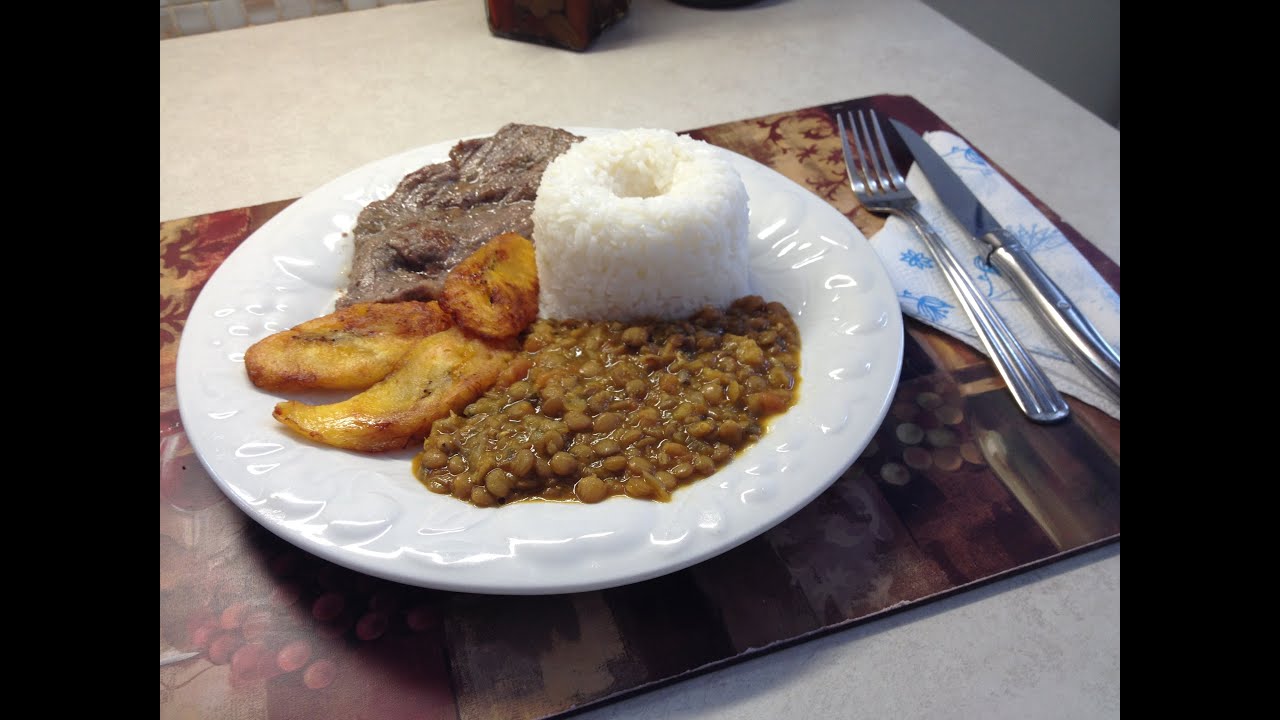 MENESTRA DE LENTEJA ECUATORIANA