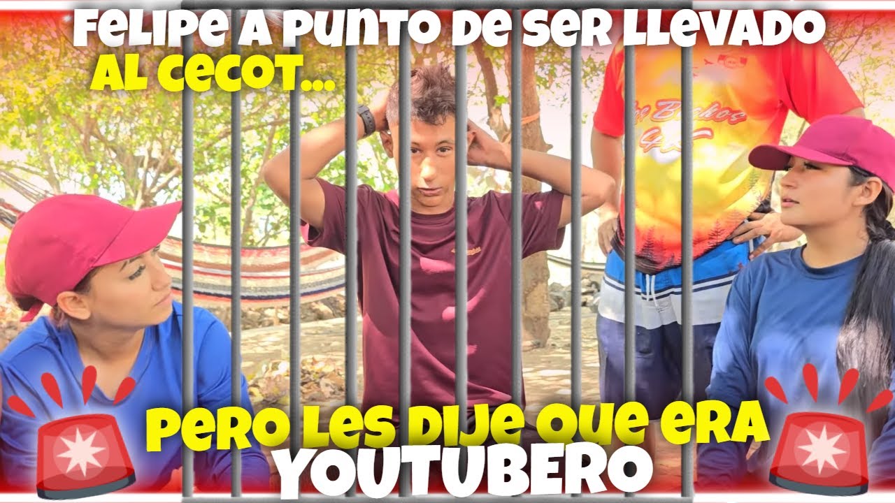 Felipe cuenta que casi se lo lleva la policia por esto que hizo. Camarón enseña lo que Lipe le manda