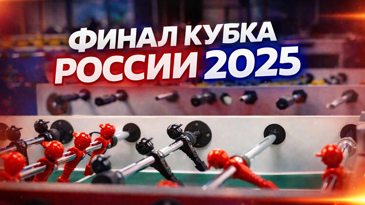 Финал кубка России по кикеру сезона 2025. Отчетное видео.