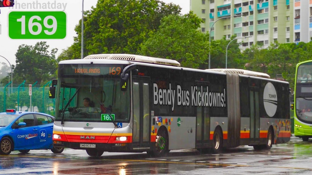 TTS Bendy Bus KICKDOWNS with LOUD AXLE on Trunk 169 (MAN A24 NG363F - SMB8030X)