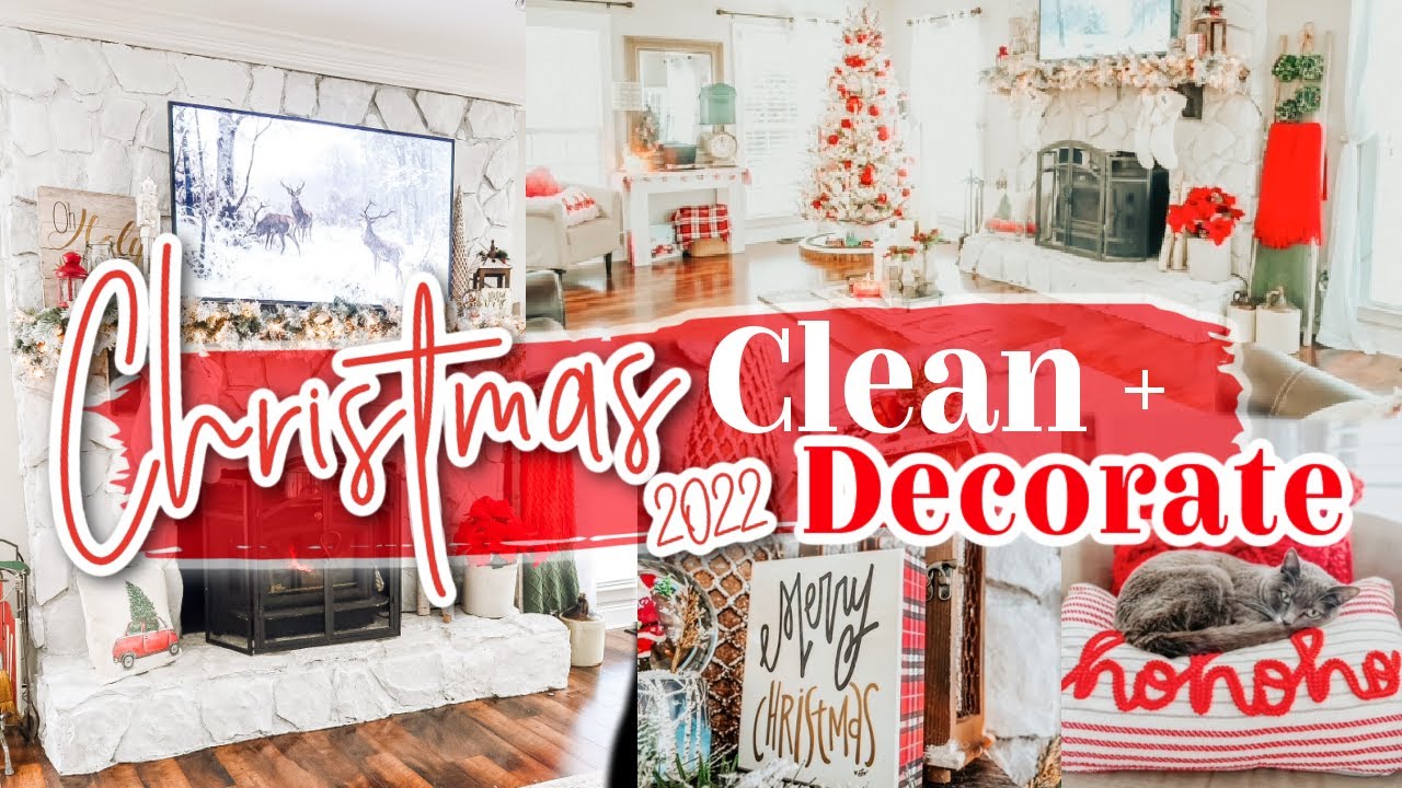 🎄NEW 2022 CHRISTMAS DECORATE WITH ME | CHRISTMAS DECOR 2022 | CHRISTMAS DECORATING 2022