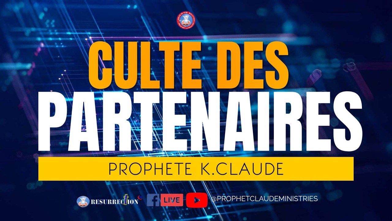 CULTE DES PARTENAIRES EN DIRECT