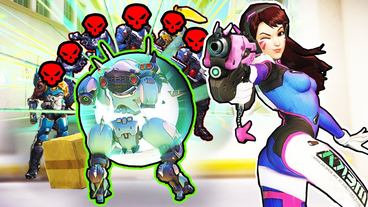 *OP* D.VA Trick NEVER FAILS! - Overwatch Best Plays & Funny Moments #224