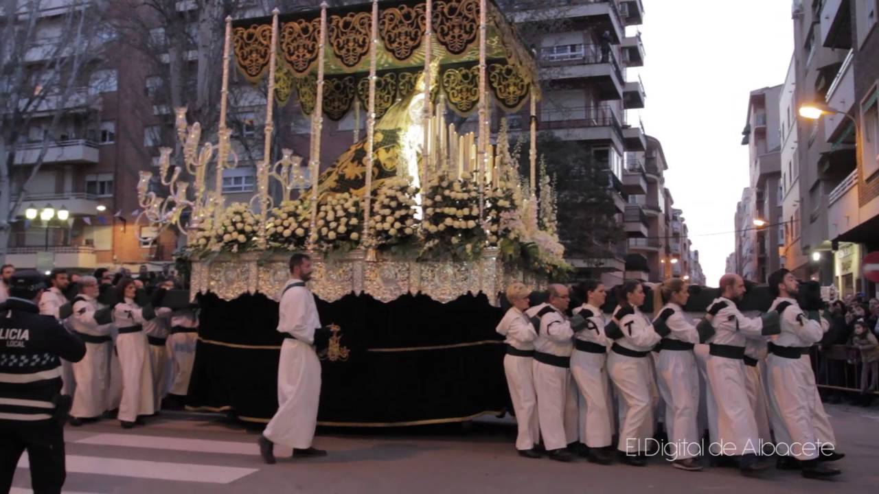 Despedida de La Macarena Semana Santa 2016 Albacete