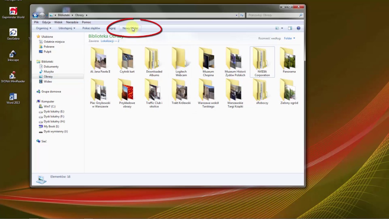 Zajęcia komputerowe: Eksplorator Windows