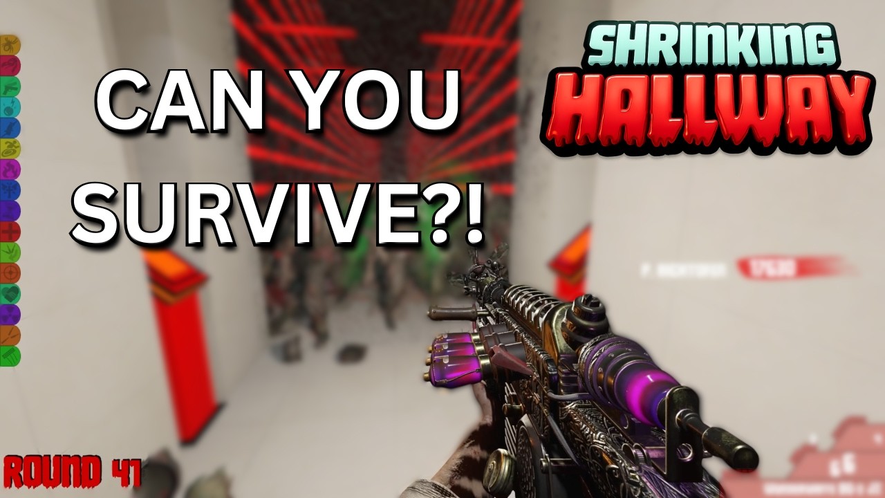 This ZOMBIES Map Gets Smaller As You Survive!