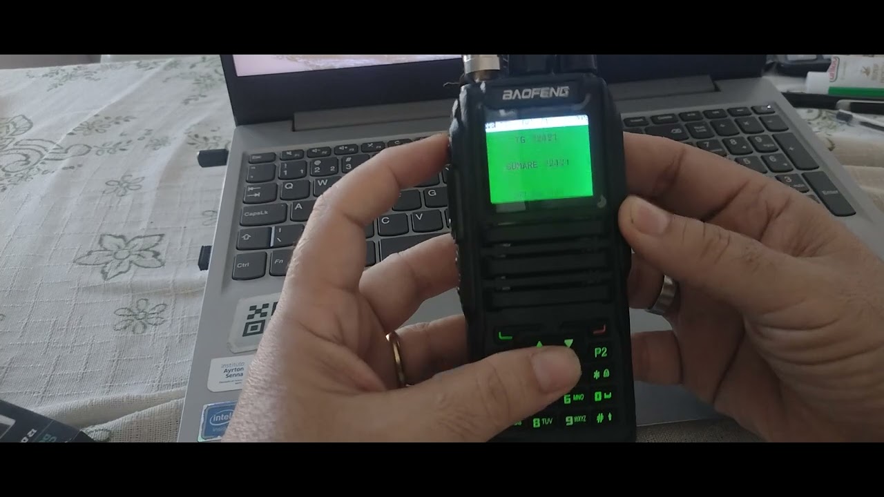 HT 1701 DMR.  como Colocar ou tirar a função modo Promíscuo no Sistema G77