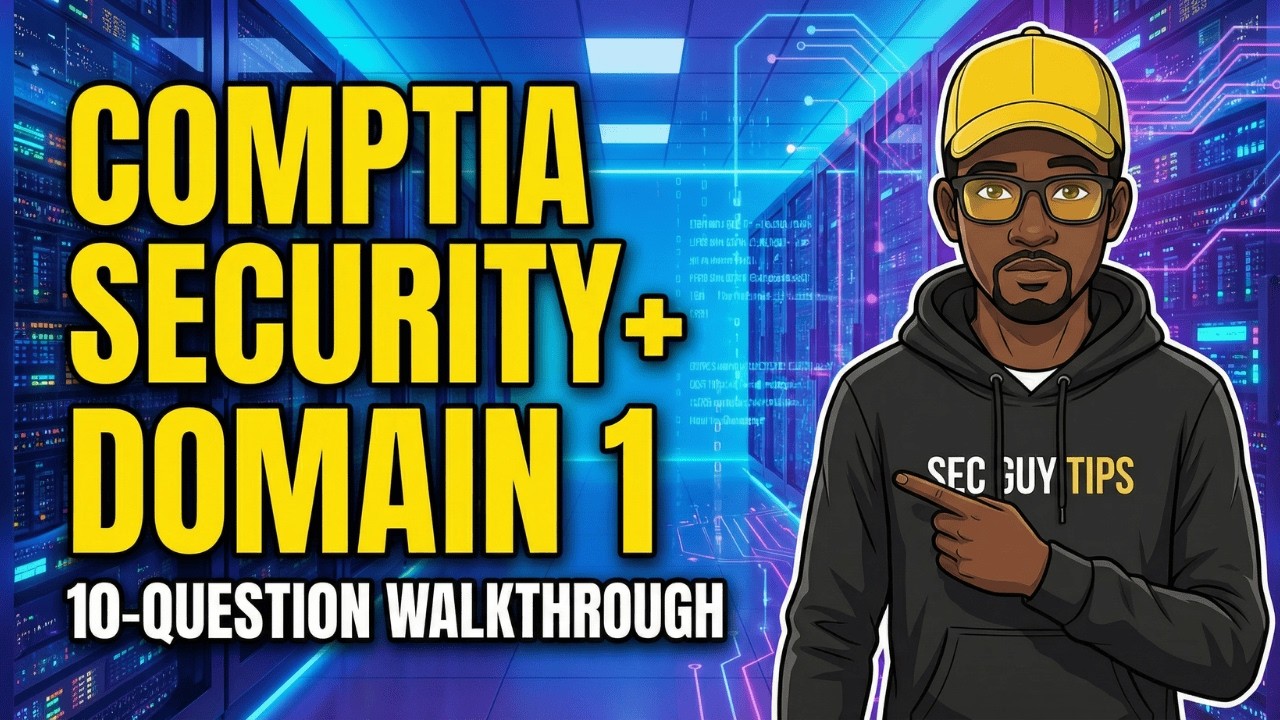 Security+ Domain 1: Question Walkthrough