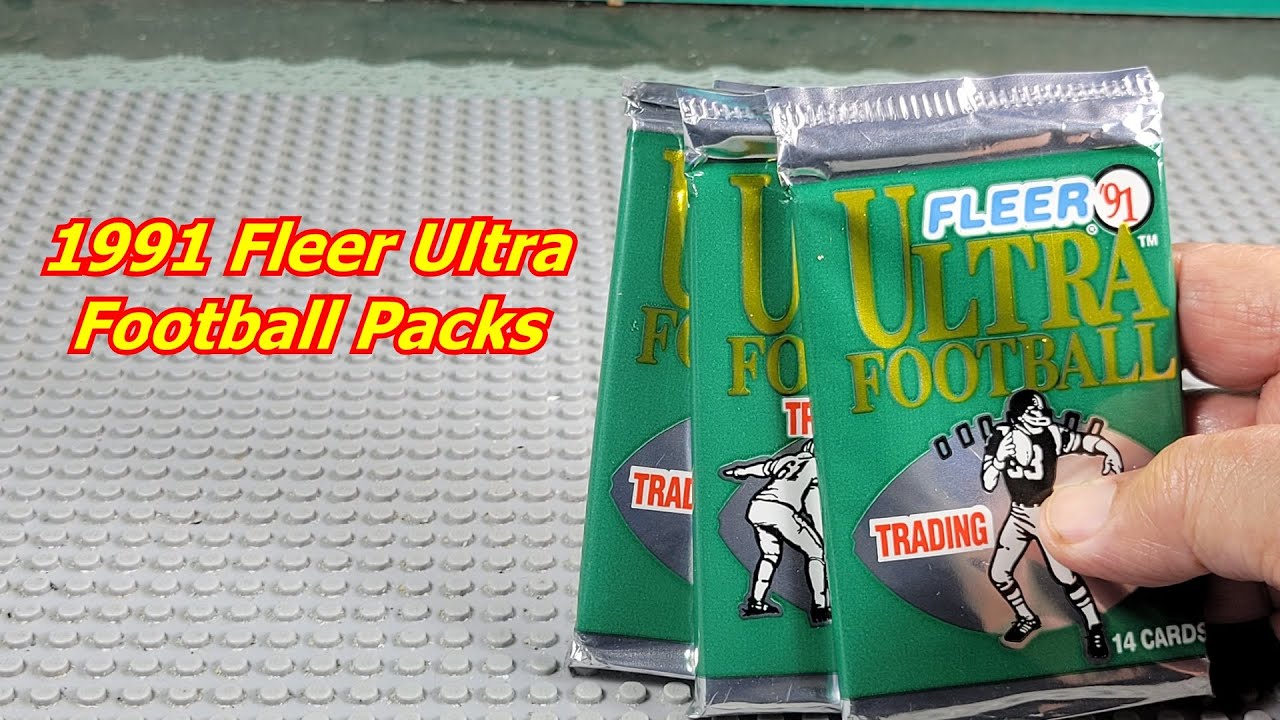 1991 Fleer Ultra Football Card Packs Who Did I Find