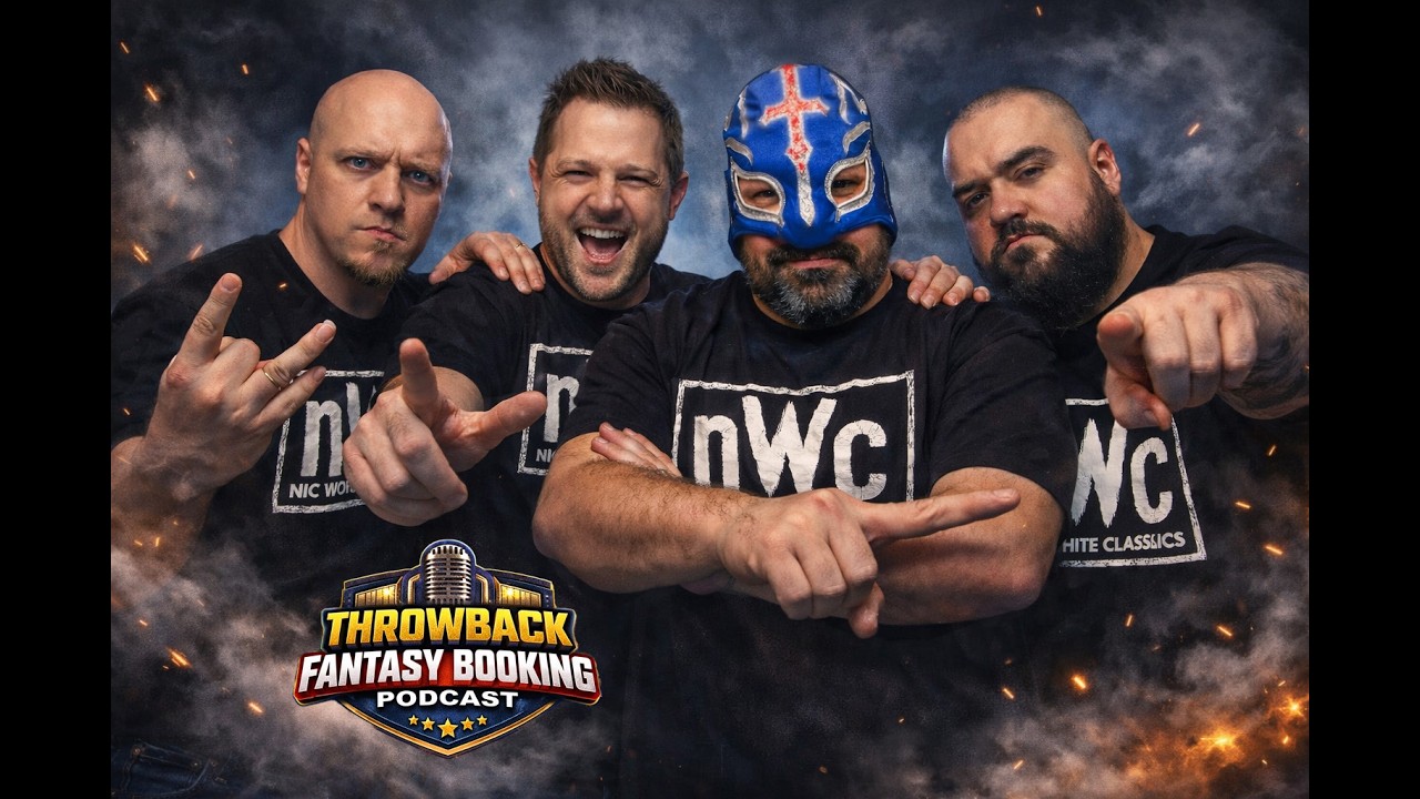 Throwback Fantasy Booking Podcast — The Podcast That Powerbombs! 💥 | Series Concept Promo