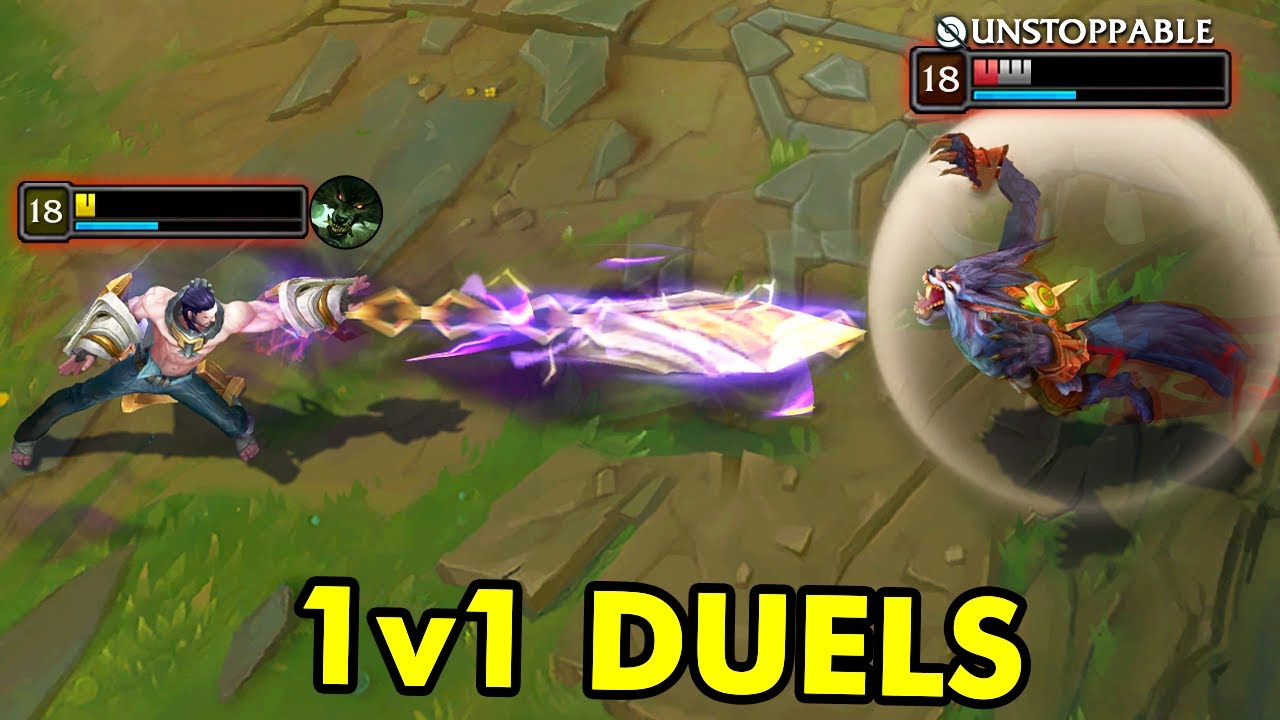 40 ANIME 1v1 DUELS IN LEAGUE OF LEGENDS