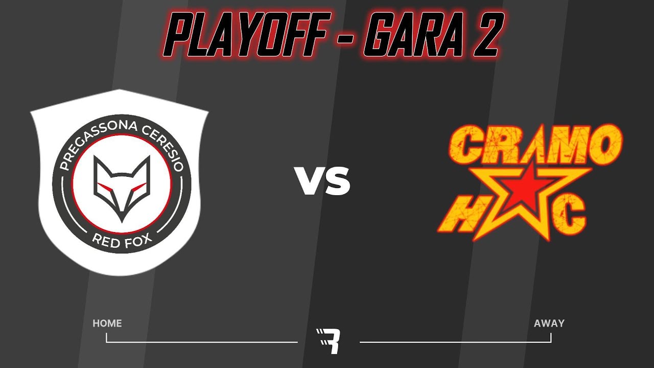 Highlights PLAYOFF - SEMIFINALE 2026 Gara 2 -  PREGASSONA CERESIO RED FOX  VS HC CRAMOSINA