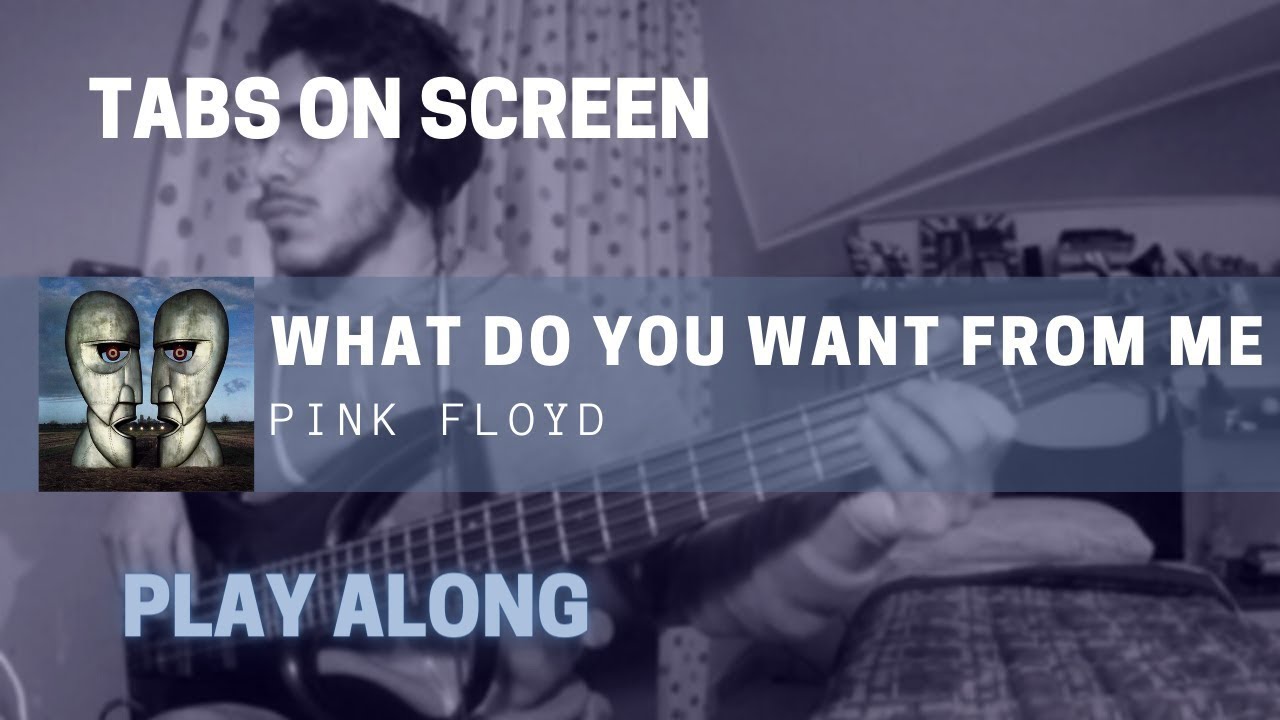 Pink Floyd - What Do You Want From Me (Bass cover & TABS)