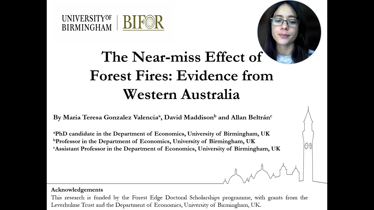 The Near-miss Effect of Forest Fires: Evidence from Western Australia