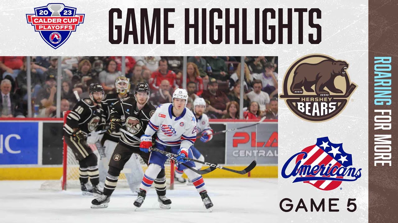 Hershey Bears vs.  Rochester, 5/31 Game 5 | 2023 Calder Cup Playoffs