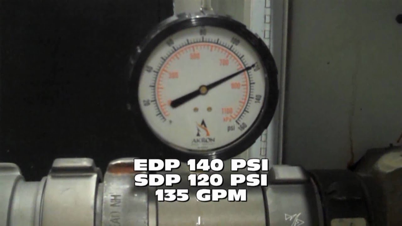 Dayton Mall Standpipe Flow Tests 2009 MTFD Mont Co OH Truck 50