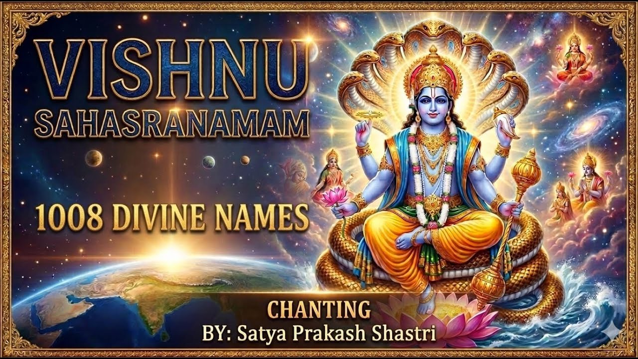 विष्णु सहस्रनाम LIVE | Vishnu Sahasranamam Chanting Live #LIVE #vishnusahastranamam