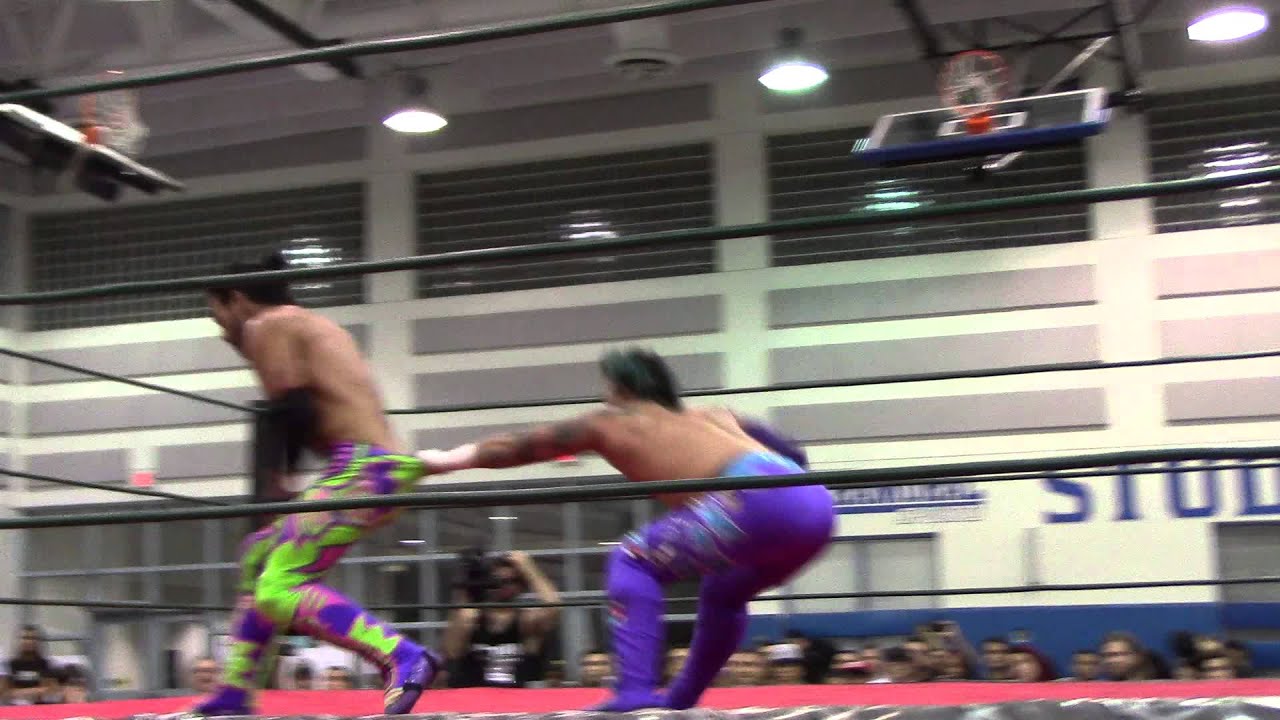 Justin Gabriel/PJ Black vs. Mr 450 Ronin 5/9/15
