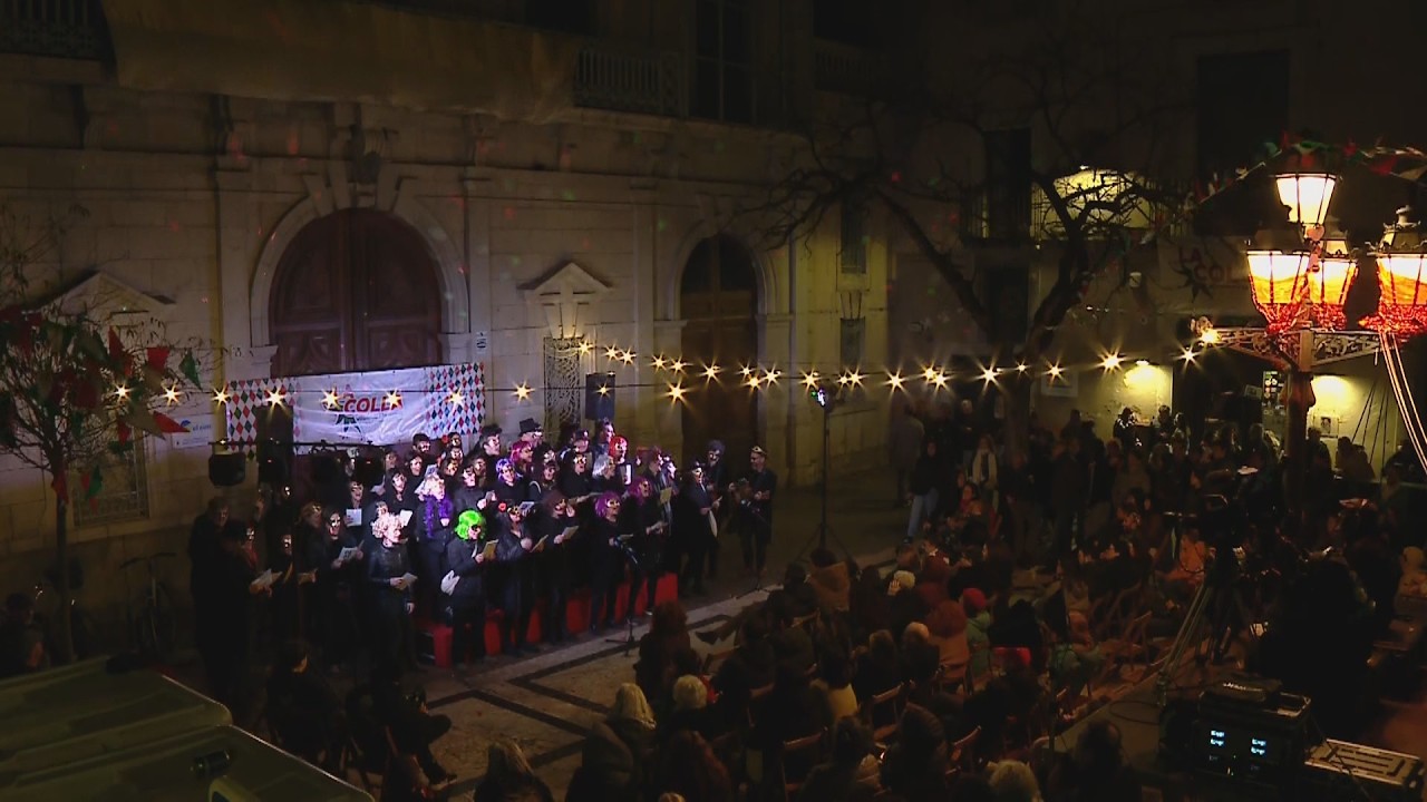 Els Coros d'en Carnestoltes amb lletres satíriques repassen l'actualitat
