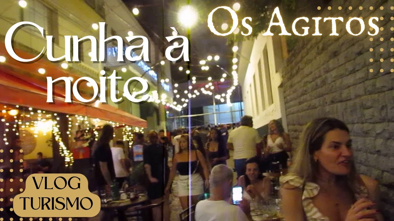 Os Agitos de Cunha à noite #cunha
