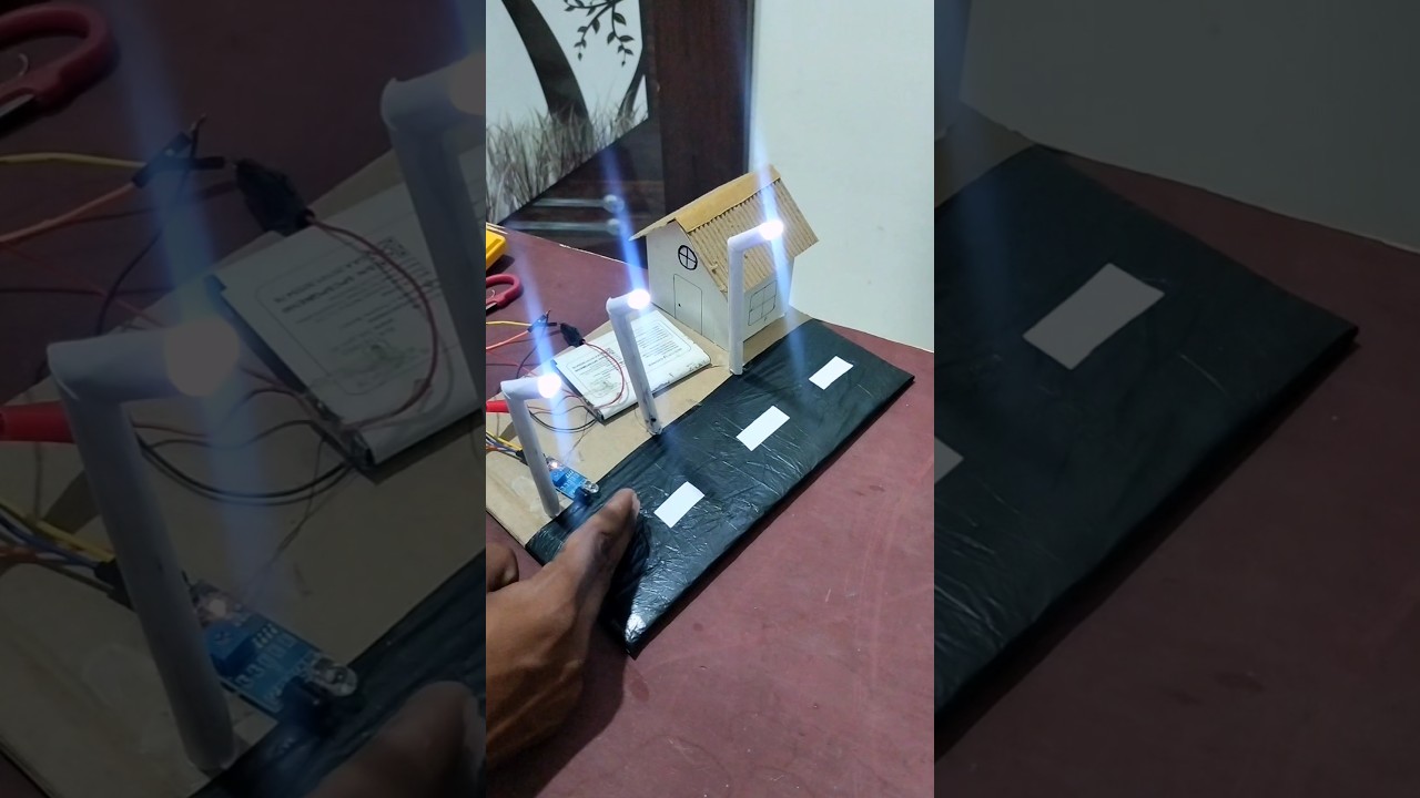 Smart Street Light System 🌃 | Automatic Light Control DIY Project at Home!