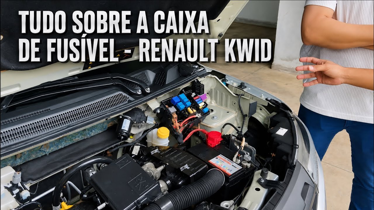 Caixa de Fusíveis e Relés do Renault Kwid – Localização e Funções!