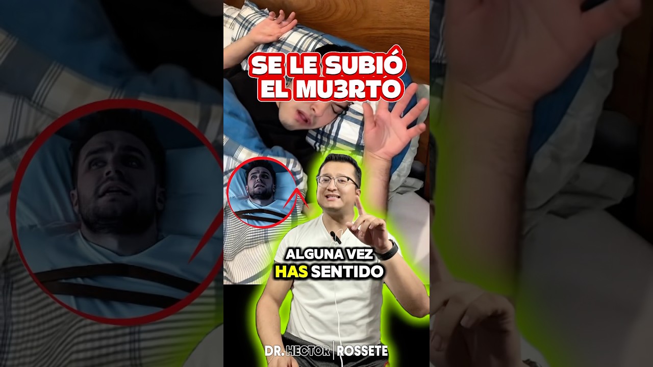 A esto se le llama Parálisis del sueño. 