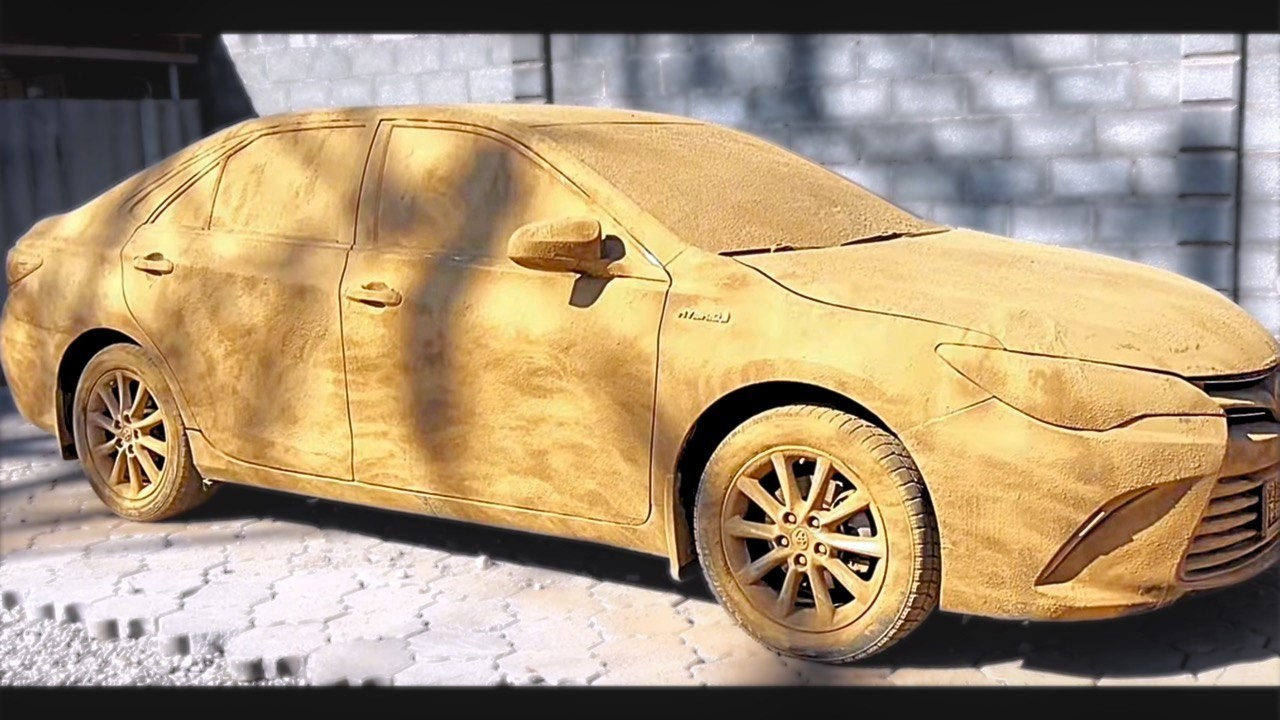Cómo lavé un Toyota Camry muy sucio ✨