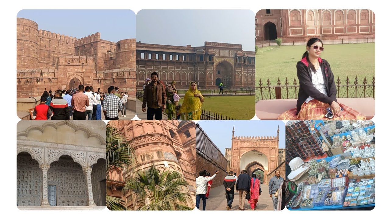 Agra Fort Detailed Tour || Agra Fort History || Jodha Akbar Ka Agra Ka Kila...
