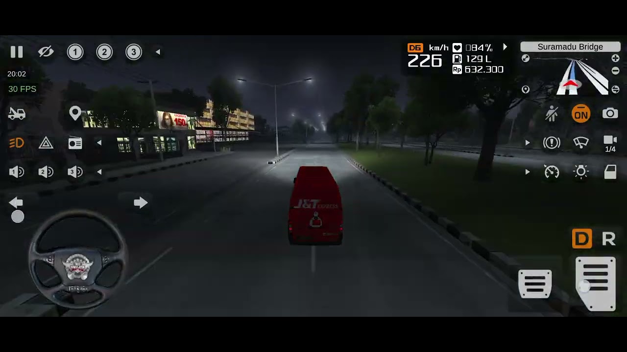 J&T Express ven 🫣🛻 drive ( BUS SIMULATOR INDONESIA ) tourist ven ‼️ JATIN_GAMING_
