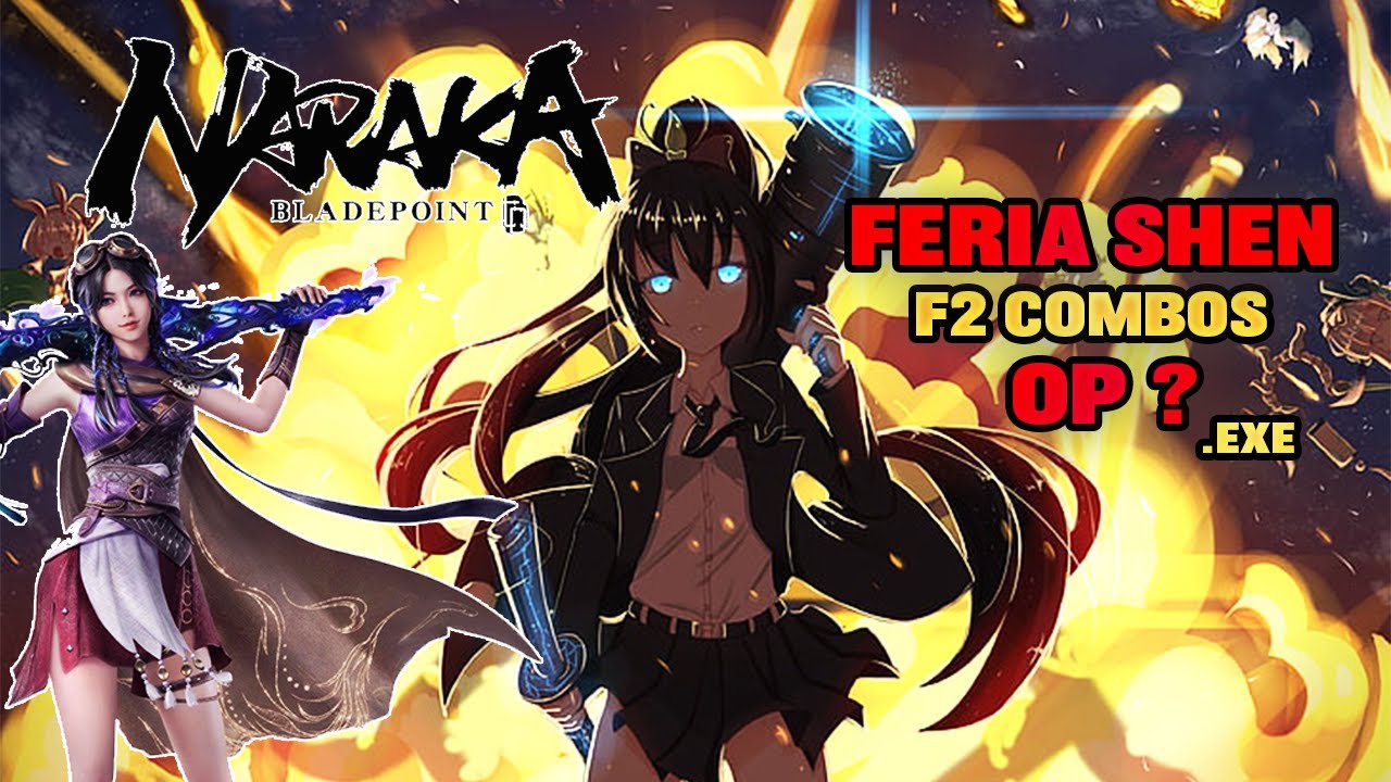 NARAKA BLADEPOINT Feria Shen F2 is INSANE (Naraka Bladepoint Feria Shen.EXE) Naraka Gameplay Montage