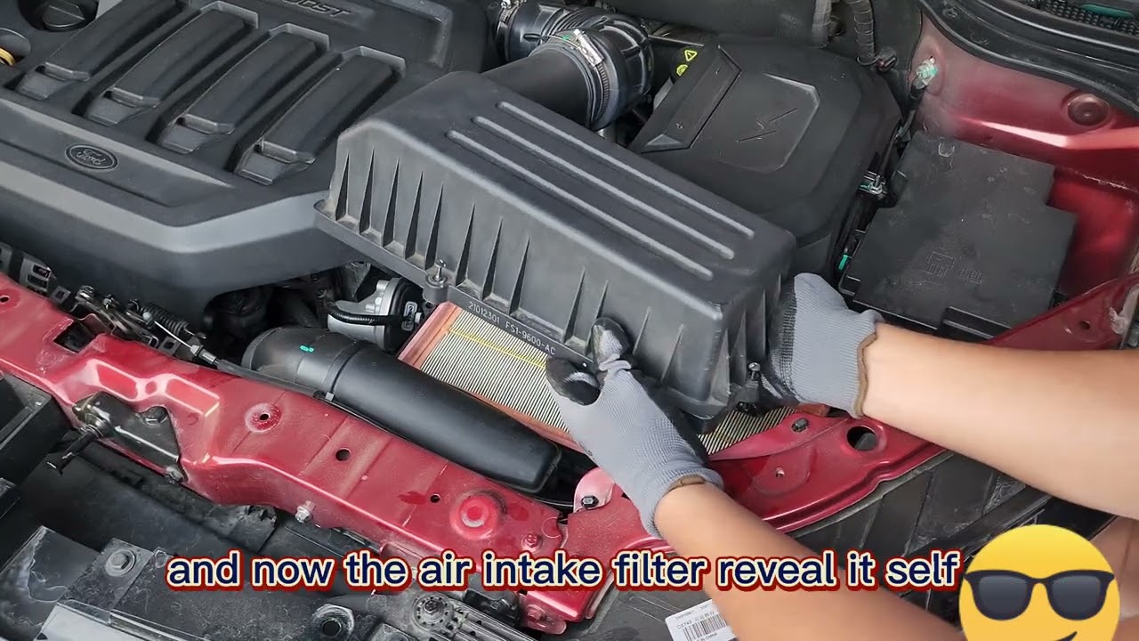 2024-2025 update-Engine Air Intake Filter Removing and Cleaning - Ford Territory 2020-2022