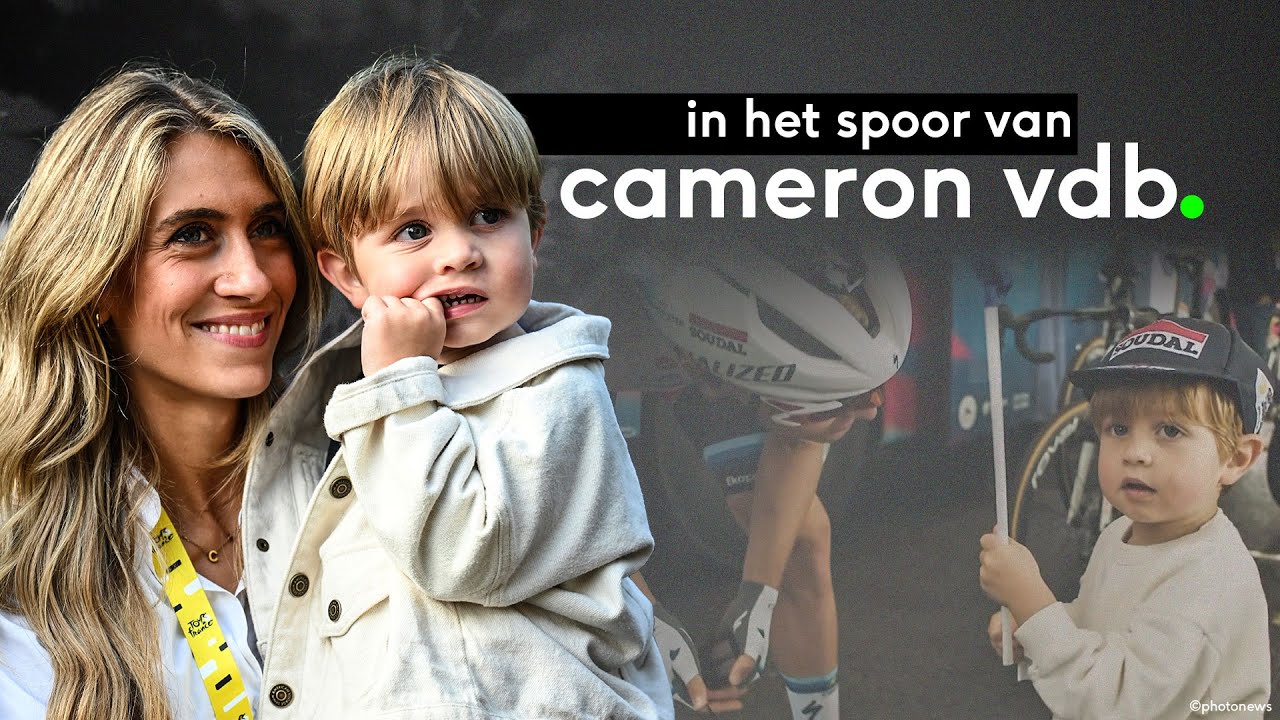 "Hoop dat mijn papa trots is": met Cameron Vandenbroucke, vriendin van Tim Merlier, in de Tour