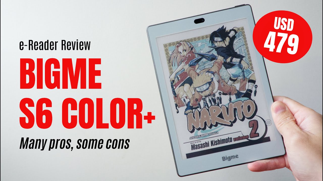 Bigme S6 Color+ e-Reader with Kaleido 3 (review)