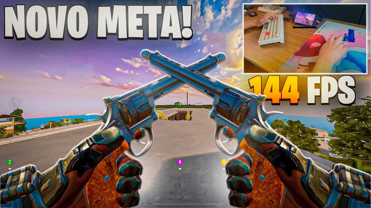 NOVA MAGNUM NO MOBILADOR PRECISA SER TIRADA DO JOGO! BLOOD STRIKE HANDCAM 144HZ!
