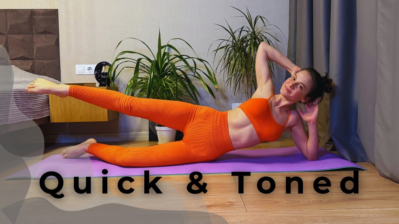 Quick Full Body Pilates | Feel Strong & Toned Every Day