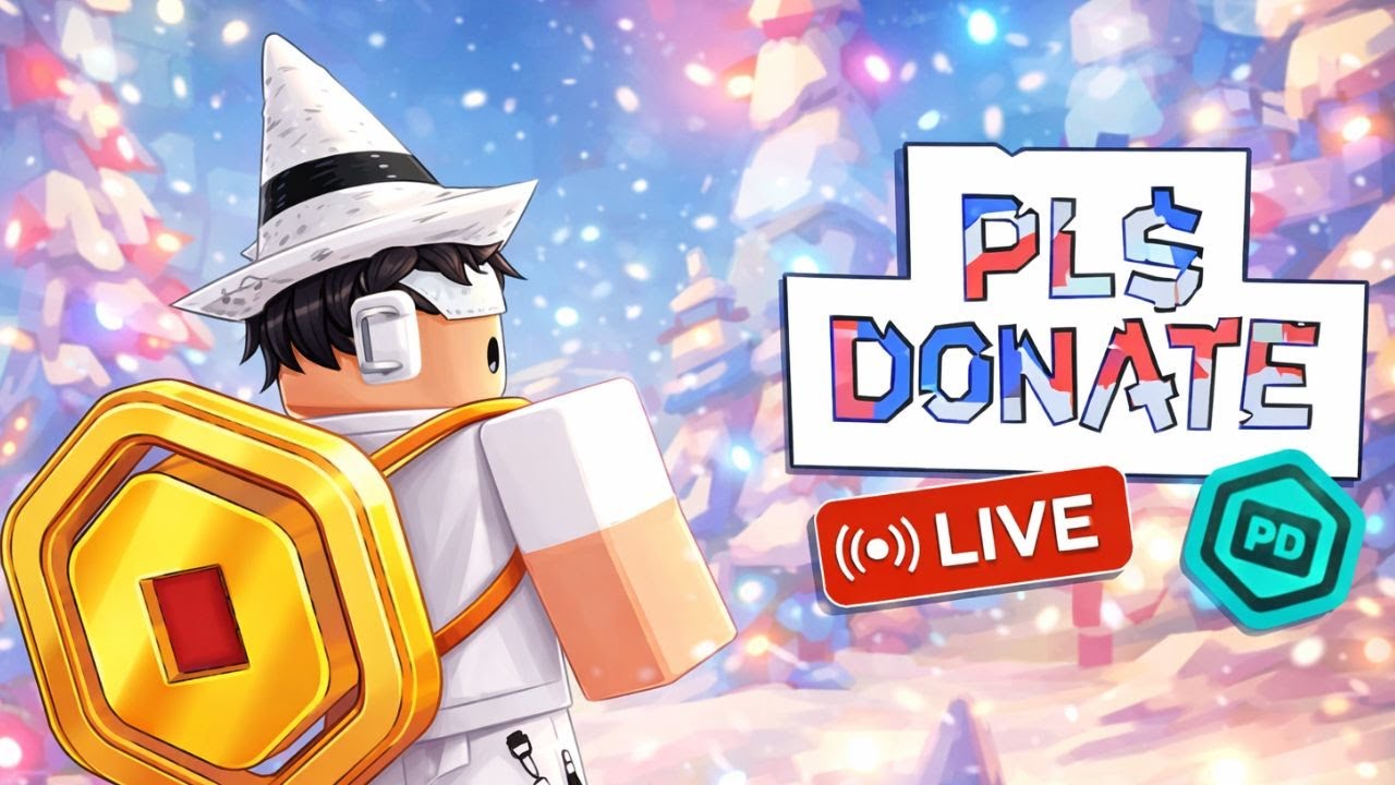 Actually donating in PLS Donate! 🔴 | Pls Donate Live + TTS ENABLED 📢 | Roblox🎁