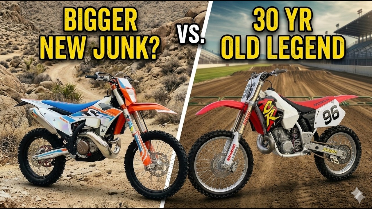 Brand New Chinese 300 vs 30-Year-Old Honda CR: The $3,800 Mistake?